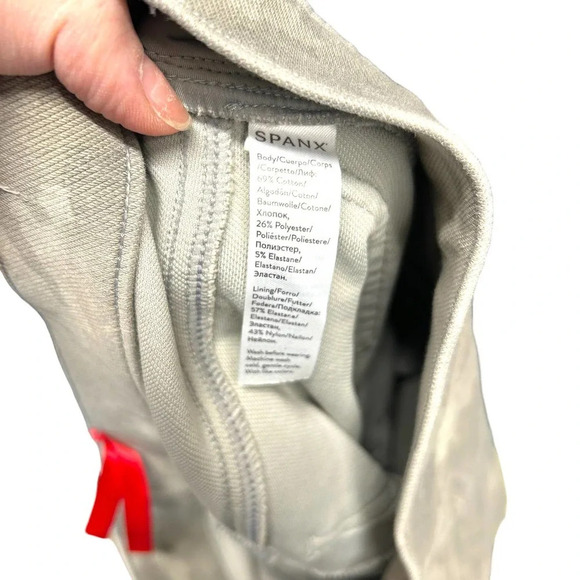 Spanx Jean-ish Ankle Leggings Stone Wash Camo Print Size Small - Picture 7 of 9